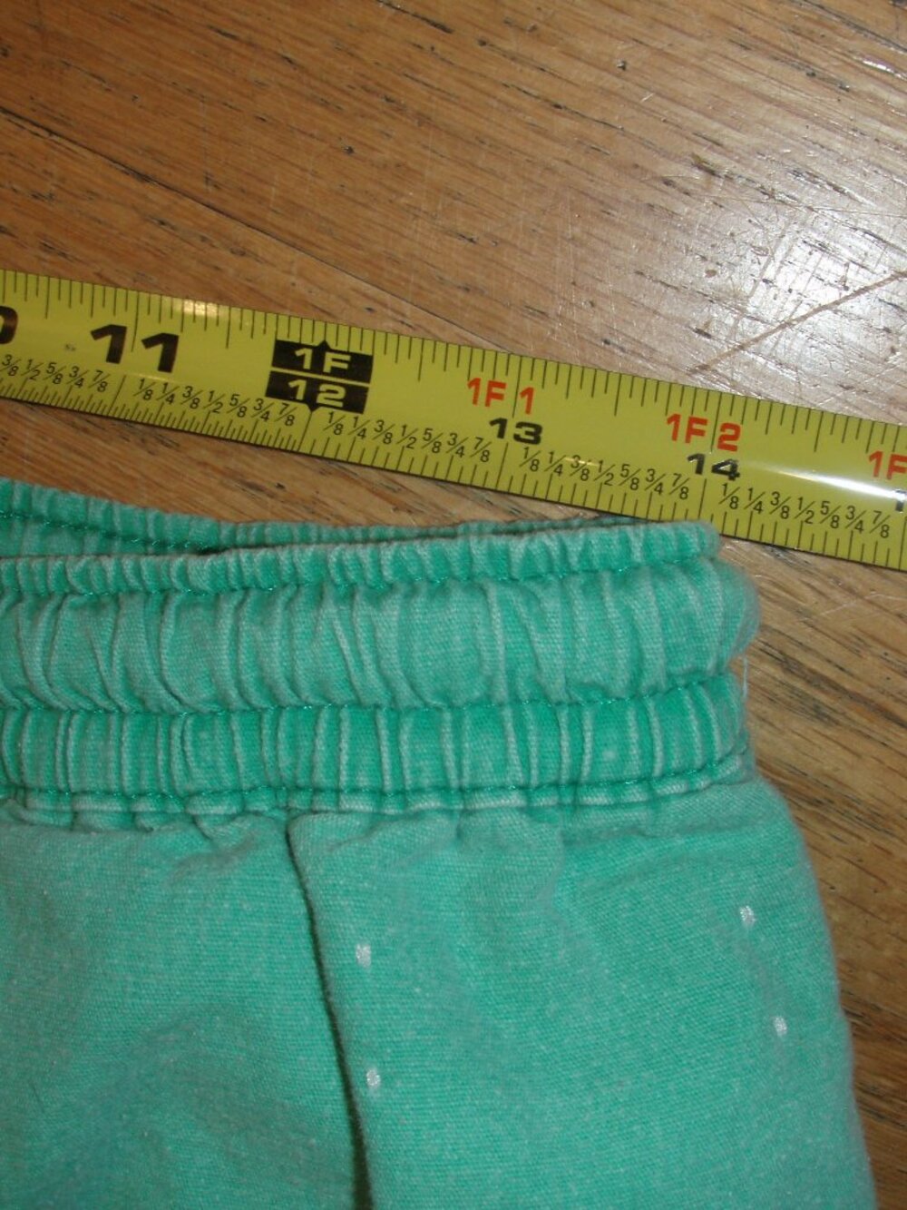vintage 1980s OP Ocean Pacific USA surfer skater green cotton Shorts L 78306-31v - Picture 6 of 8
